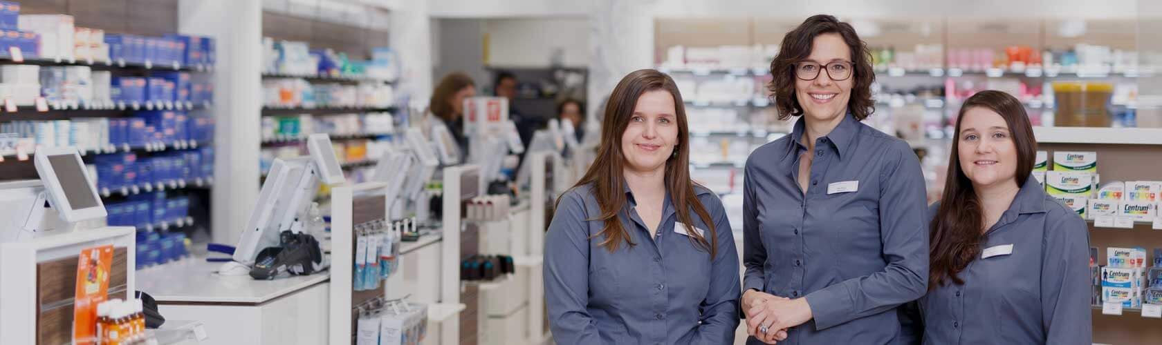 Das Leitungstema der Waage Apotheke